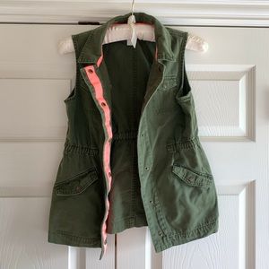 Cat and Jack Girls Cargo Vest - Size 10/12